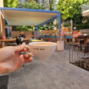 Oat cappuccino at Zucchero a Velo in Ancona