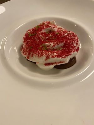 Vegan dessert at CorteverdeChiara in Correzzola