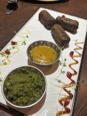 Hara Bhara kebabs (starter)  at Vedic in Hyde