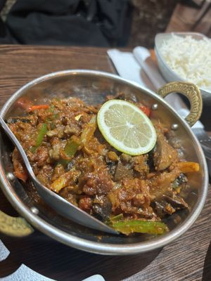 Chilli garlic mushrooms   at Vedic in Hyde