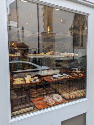 Plenty of vegan cakes available at Amar's in 