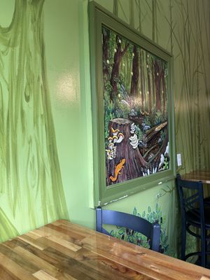 I appreciate the artworkk  at Beyond Vegan Cell Food in Portsmouth