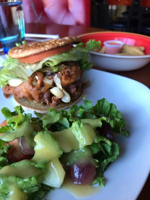 Fried Chicken Sandwhich at Beyond Vegan Cell Food in Portsmouth