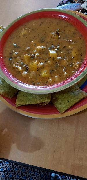 Vegan Sausage Gumbo! So tasty and loads of flavor at Beyond Vegan Cell Food in Portsmouth