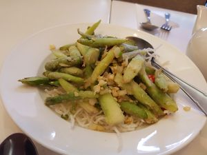 Asparagus at Zen Buddha in North West London