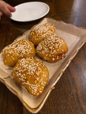 Toffee banana  at Zen Buddha in North West London