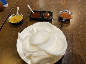 Prawn Cracker Appetiser   at Zen Buddha in North West London