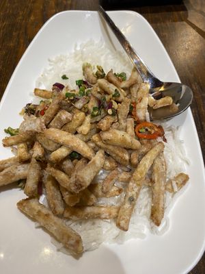 Shredded V-Chicken Starter   at Zen Buddha in North West London