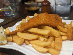 Vegan Fish and Chips at Zen Buddha in North West London