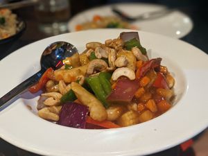 Vegan Prawn and Cashew at Zen Buddha in North West London