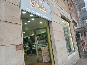 Front at Alice Pasticceria in Cagliari