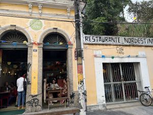 The outside   at Cafe do Alto in Rio De Janeiro