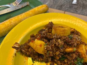 Very good vegan options. Highly recommend making the trip up!  at Cafe do Alto in Rio De Janeiro
