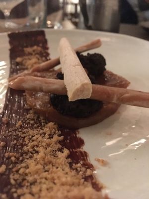 vegan peanut butter cheesecake at Vanilla Black in London