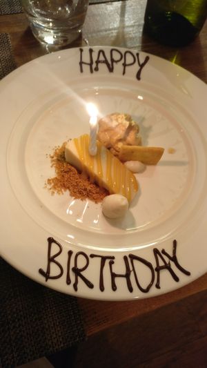 Suprise at Vanilla Black in London