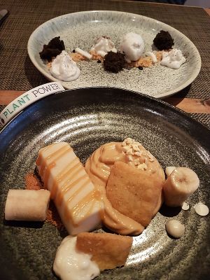 delicious desserts!  at Vanilla Black in London