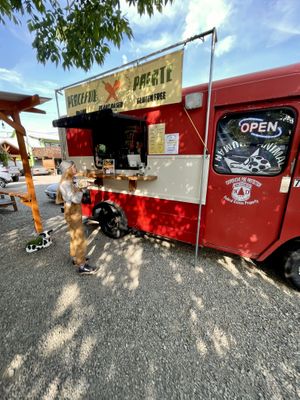 The truck  at The Peaceful Palate in Eugene