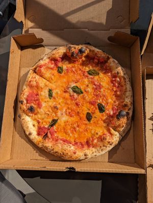 Margarita at Brigade Pizzeria in Montreal