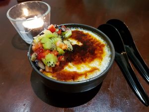 Tapioca creme brulee at I Like Ramen in Fortitude Valley