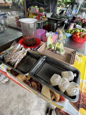 Mushroom grill  at Tian Sin in Rayong