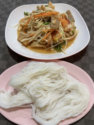 My menu today😄 at Tian Sin in Rayong