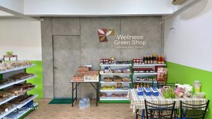 Dry food corner at Tian Sin in Rayong