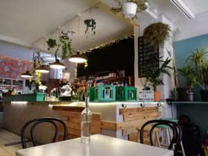 Bar at Amazonia Cocktails and Kitchen in Copenhagen