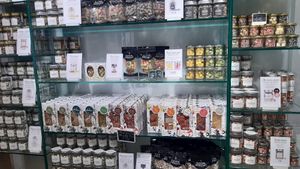 Selection of sweeties! at Zuckerlwerkstatt in Vienna