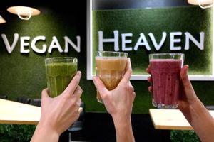 Vegan Smoothies at Vegan Heaven in Lublin
