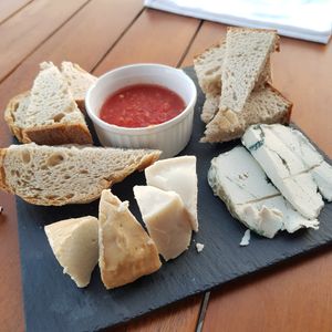 No 'cheeze' platter at Bonboon in Amsterdam