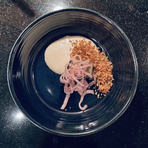 Aubergine rolletje at Bonboon in Amsterdam