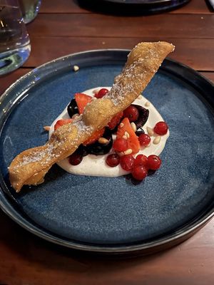 Dessert  at Bonboon in Amsterdam