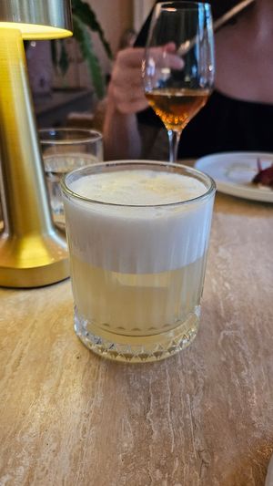 Zuidam sour cocktail at Bonboon in Amsterdam