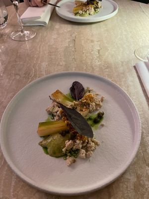 Braised Leek Dish  at Bonboon in Amsterdam