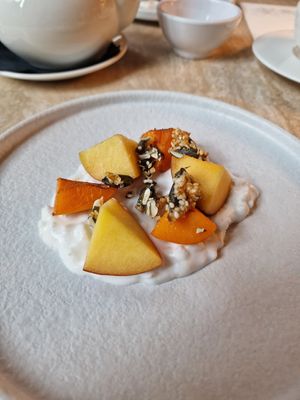 Nice rice pudding at Bonboon in Amsterdam