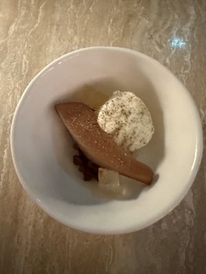 Pré desert amazing with cream cheese  at Bonboon in Amsterdam