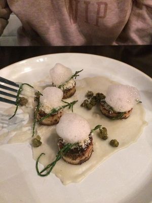 nice starter composition at Bonboon in Amsterdam