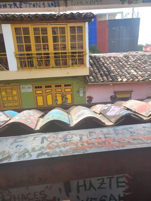 vistas at Namaste Vegan Food in Guatape