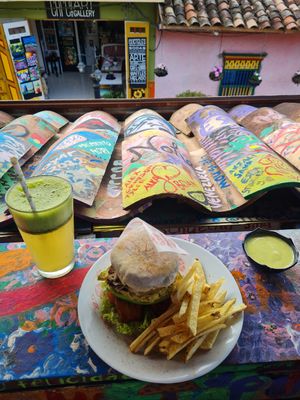  at Namaste Vegan Food in Guatape