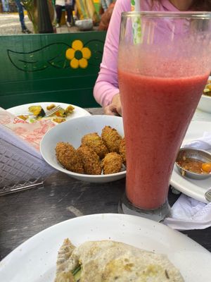   at Namaste Vegan Food in Guatape