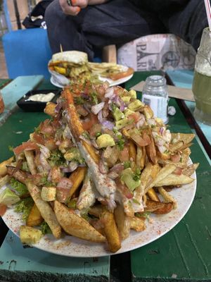 Fritas  at Namaste Vegan Food in Guatape