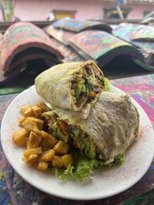   at Namaste Vegan Food in Guatape