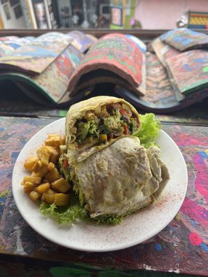   at Namaste Vegan Food in Guatape