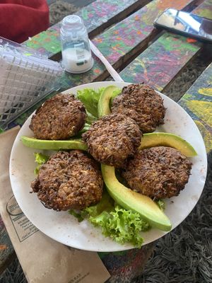 Croquetas  at Namaste Vegan Food in Guatape