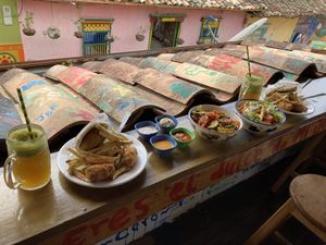   at Namaste Vegan Food in Guatape