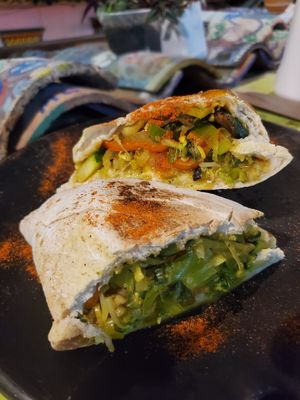 Empanada 9/10 at Namaste Vegan Food in Guatape