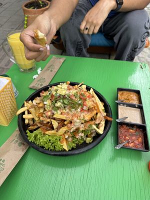   at Namaste Vegan Food in Guatape