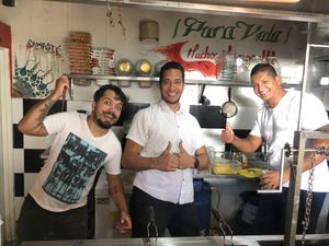 The staff is so nice ❤️, they make great food  at Namaste Vegan Food in Guatape