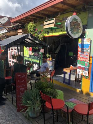 ❤️ at Namaste Vegan Food in Guatape