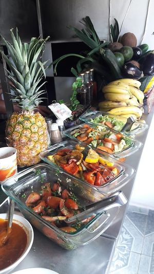 Comida fresca at Namaste Vegan Food in Guatape